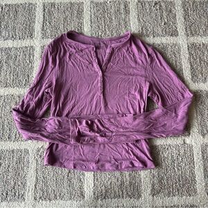 Urban Outfitters Mauve Long Sleeve Tee